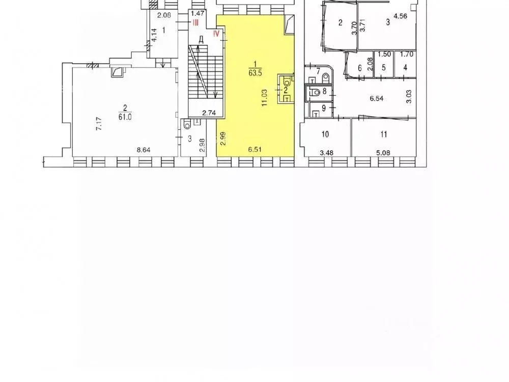 Торговая площадь в Москва ул. Сретенка, 4 (66 м) - Фото 2