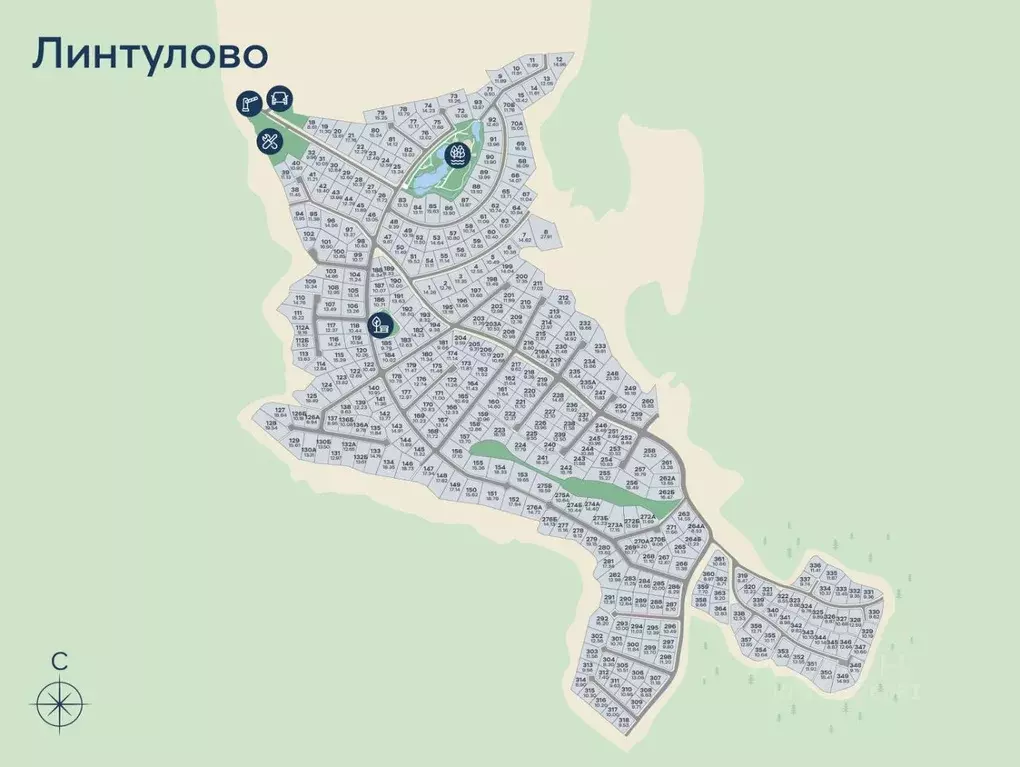 Участок в Ленинградская область, Выборгский район, Первомайское с/пос, ... - Фото 1