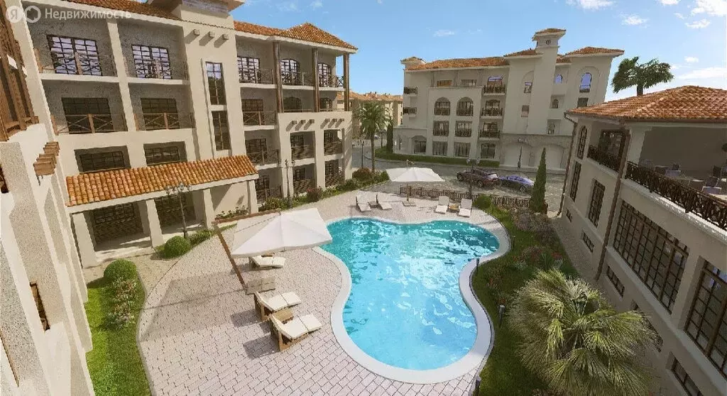 Квартира-студия: Черноморское, Сигнальная улица, 2В (25 м) - Фото 1