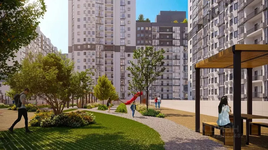 3-к кв. Краснодарский край, Краснодар Уральская ул., 100 (92.5 м) - Фото 1