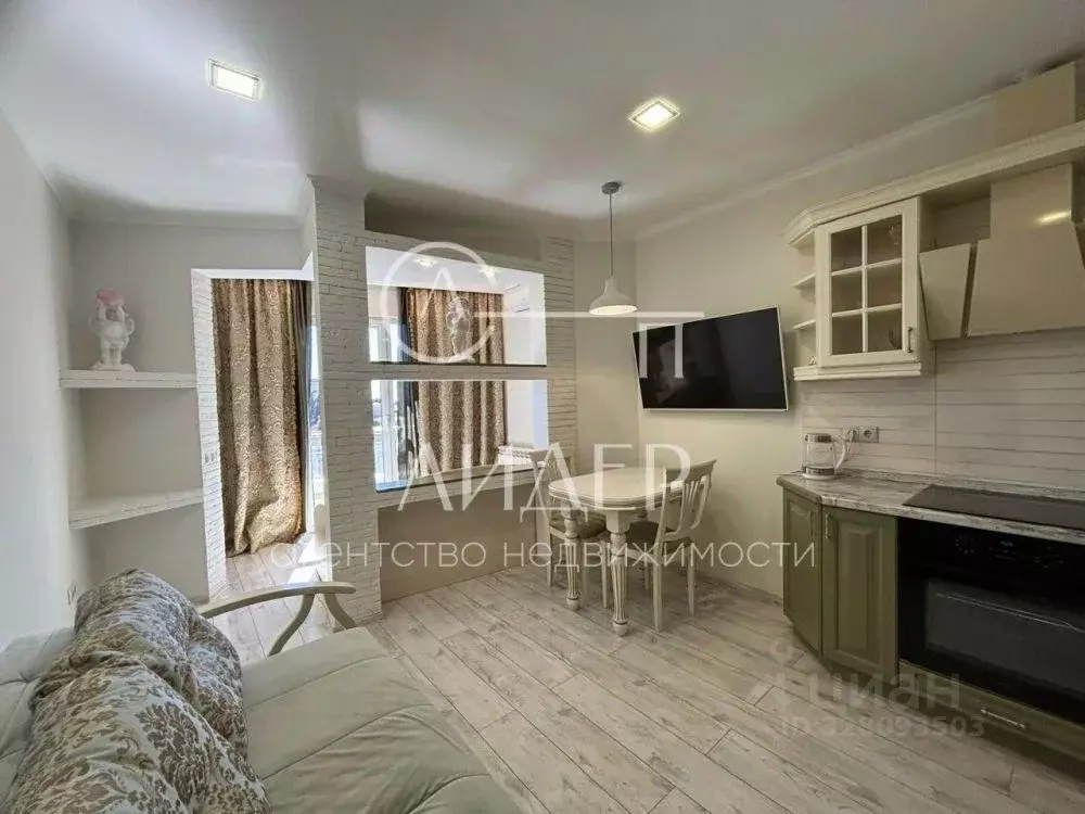 Студия Краснодарский край, Сочи Светлана мкр, ул. Учительская, 9 (35.0 ... - Фото 1