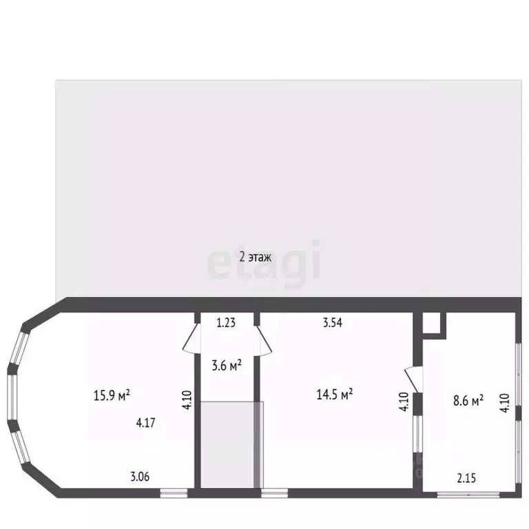 Таунхаус в Башкортостан, Миякинский сельсовет, с. Киргиз-Мияки ул. ... - Фото 2