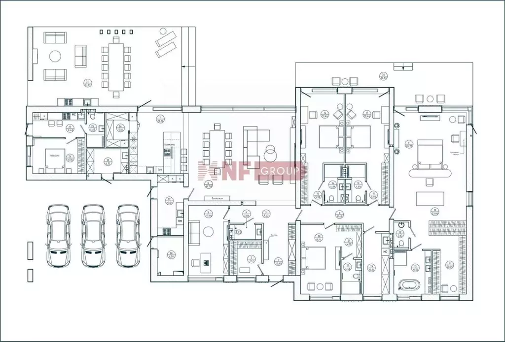 Коттедж в Московская область, Рузский муниципальный округ, Эмеральд ... - Фото 2