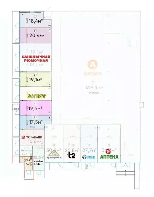 Помещение свободного назначения в Москва Шипиловский проезд, 39К3 (6 ... - Фото 2