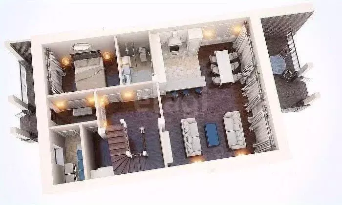 Таунхаус в Костромская область, Кострома Юбилейная ул., 30к3 (126 м) - Фото 0