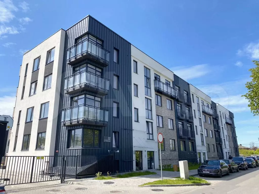 2-к. квартира, 53,1 м, 1/4 эт. - Фото 0
