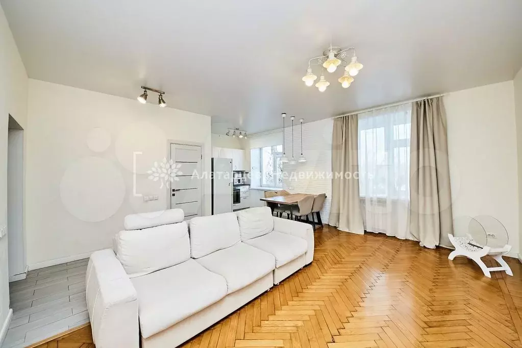 3-к. квартира, 92,5 м, 3/4 эт. - Фото 1