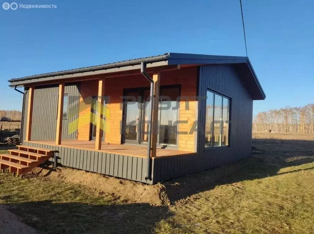 Дом в Омск, посёлок Большие Поля, Сиреневая улица (84 м) - Фото 1