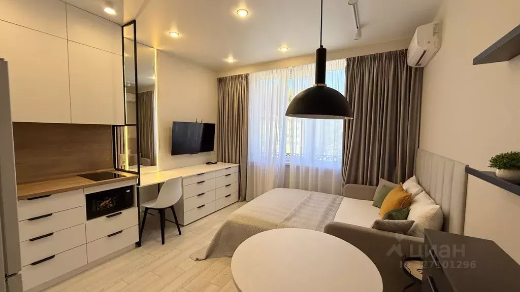 Студия Краснодарский край, Сочи ул. Яна Фабрициуса, 66/2 (24.0 м) - Фото 1