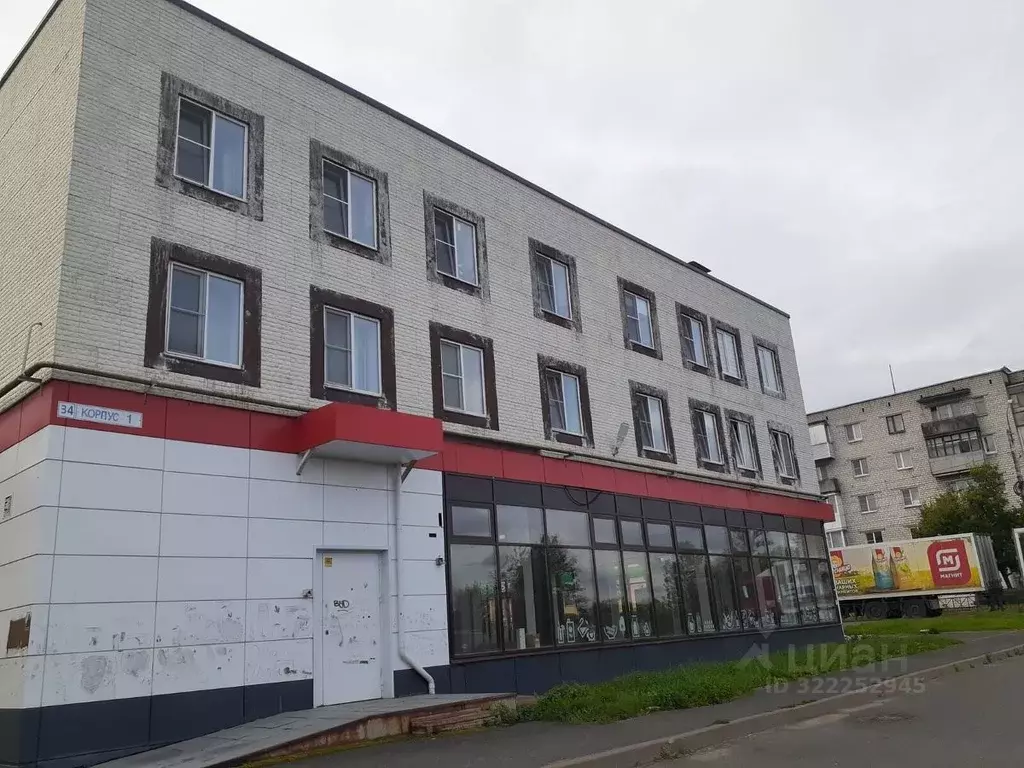 2-к кв. Ленинградская область, Волхов ул. Юрия Гагарина, 34к1 (44.0 м) - Фото 1