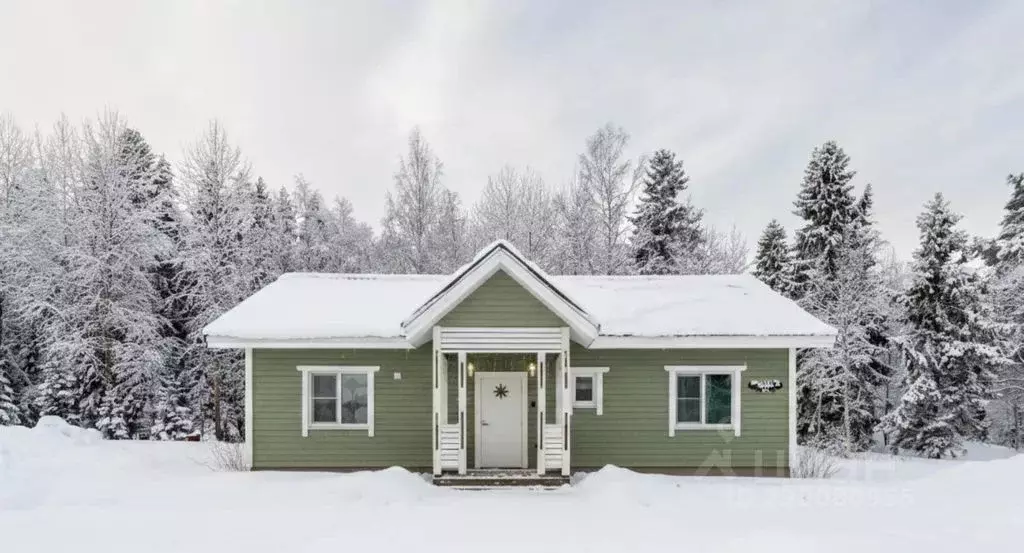 Дом в Карелия, Сортавальский муниципальный округ, пос. Вуорио 45 (100 ... - Фото 1