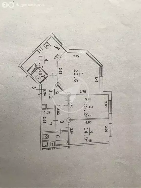 3-комнатная квартира: Москва, Беломорская улица, 18А (90 м) - Фото 0