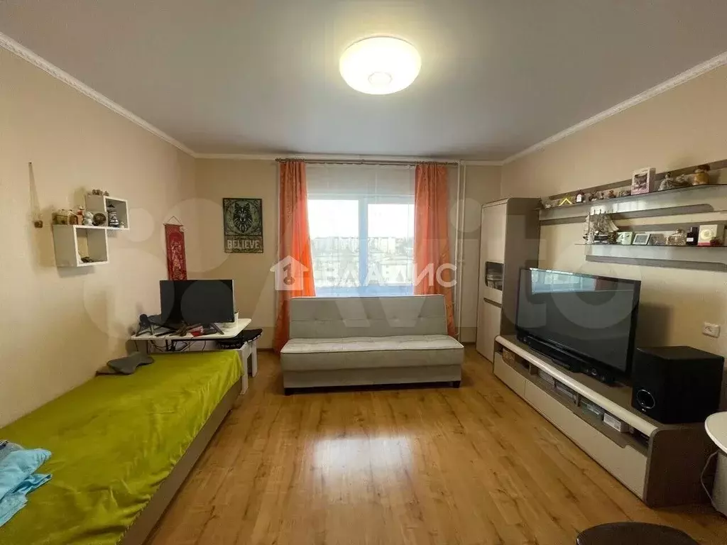 1-к. квартира, 45 м, 9/12 эт. - Фото 1