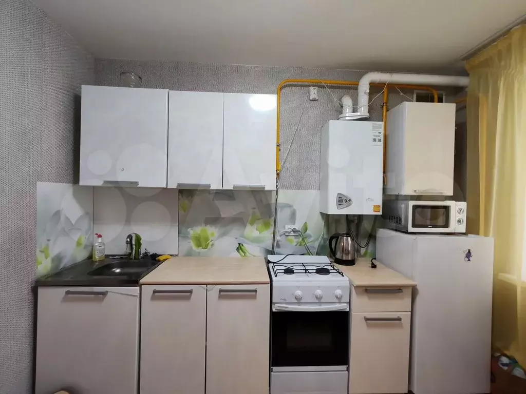 1-к. квартира, 33,5 м, 4/4 эт. - Фото 1
