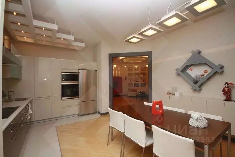 3-к кв. Москва 1-й Смоленский пер., 17 (140.0 м) - Фото 2