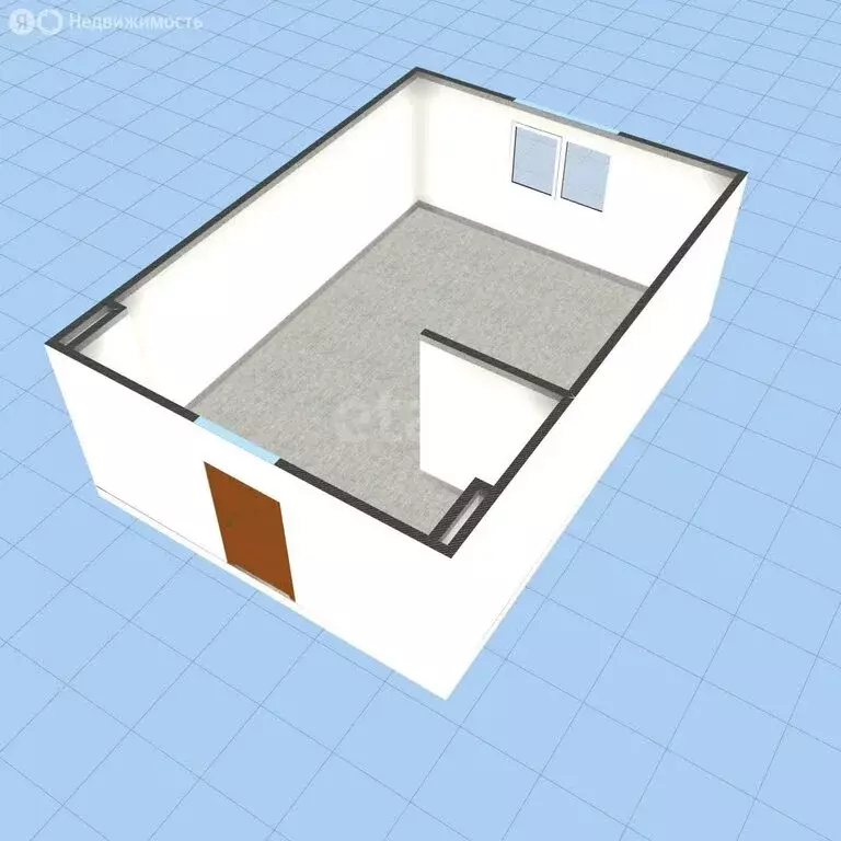 1к в -комнатной квартире (19.1 м) - Фото 1