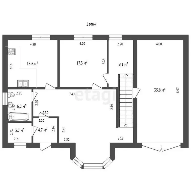 Дом в Ярославский муниципальный округ, деревня Красный Бор, 4-й ... - Фото 2
