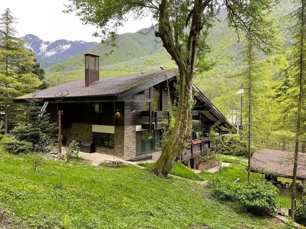 Дом в Краснодарский край, Сочи Красная Поляна пгт, ул. Дальняя (380 м) - Фото 2