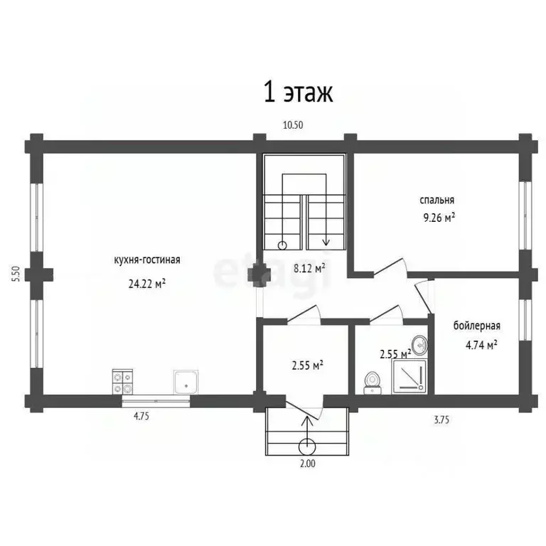 Дом в Тюменская область, Тюмень Юбилейное садовое товарищество, ул. ... - Фото 2