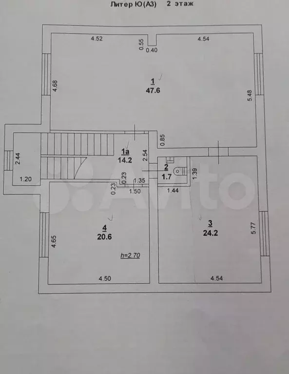 Офисный этаж с четырьмя кабинетами 92,4 кв.м - Фото 0
