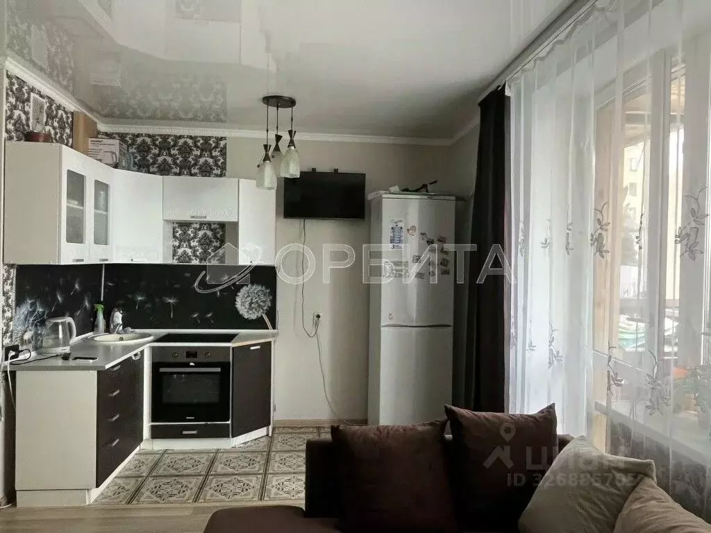 Студия Тюменская область, Тюмень ул. Беляева, 33к1 (27.8 м) - Фото 1