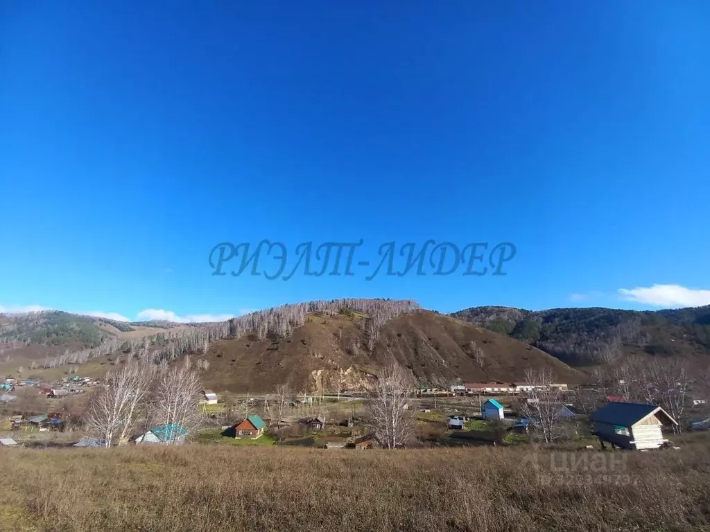 Участок в Алтай, Майминский район, с. Бирюля ул. Светлая, 61 (10.0 ... - Фото 1