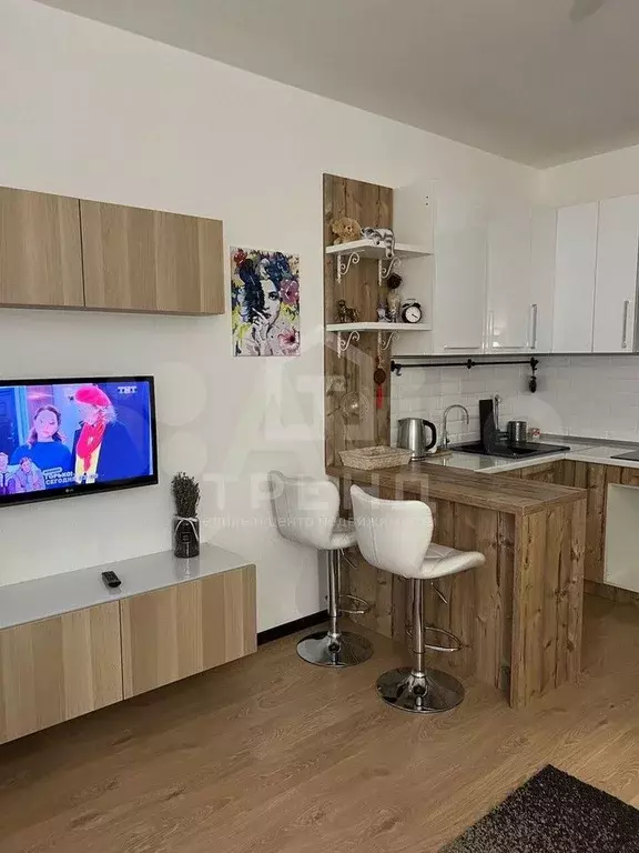 Квартира-студия, 26,8 м, 6/22 эт. - Фото 1