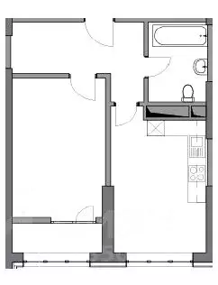 1-к кв. Чеченская республика, Шали Шалинский район, Ахмат жилой ... - Фото 1