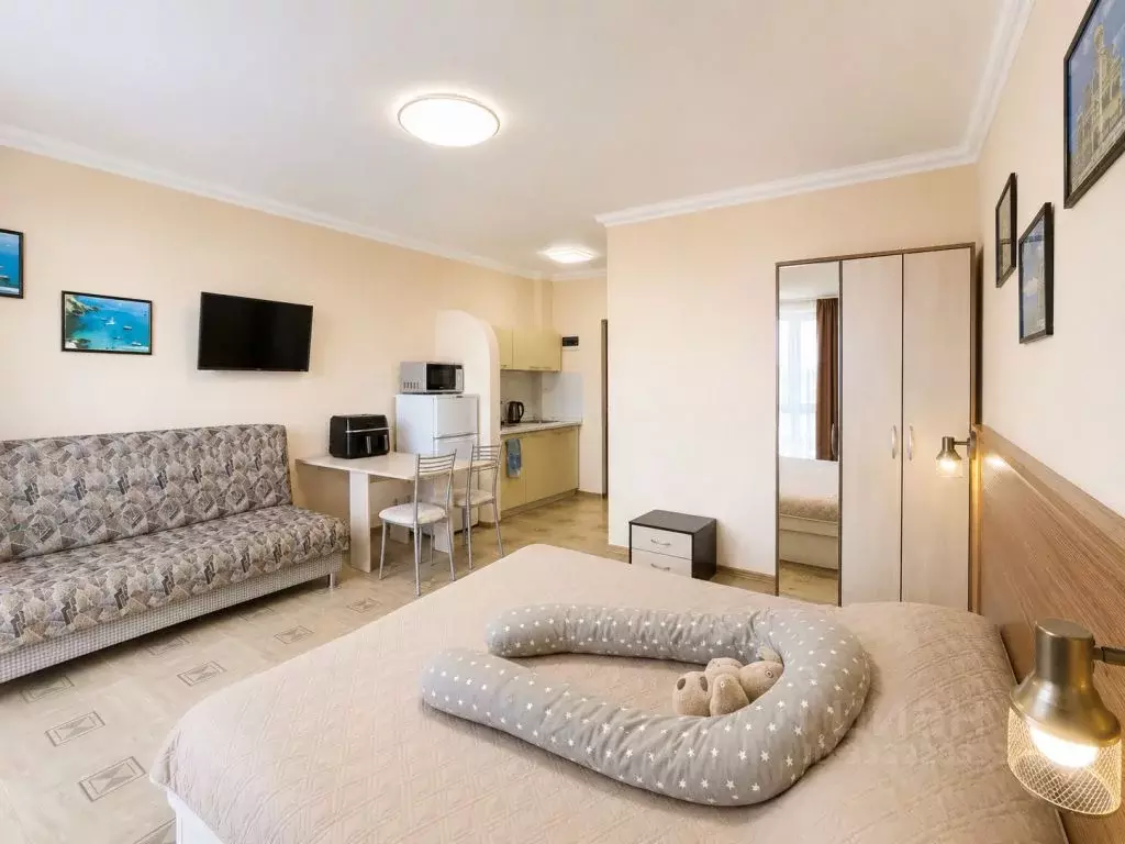 Студия Севастополь ш. Фиолентовское, 134к3 (32.0 м) - Фото 1