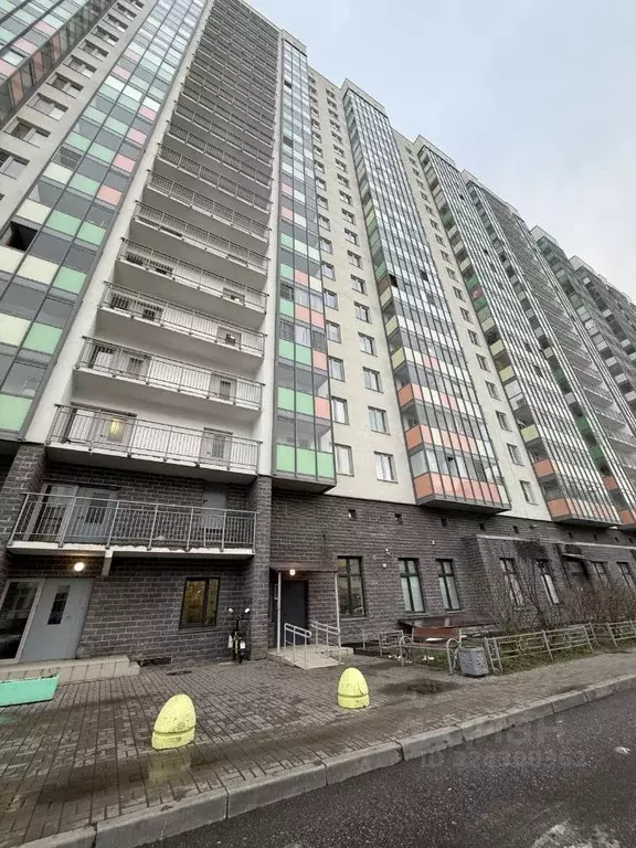 1-к кв. Ленинградская область, Мурино Всеволожский район, ул. ... - Фото 1