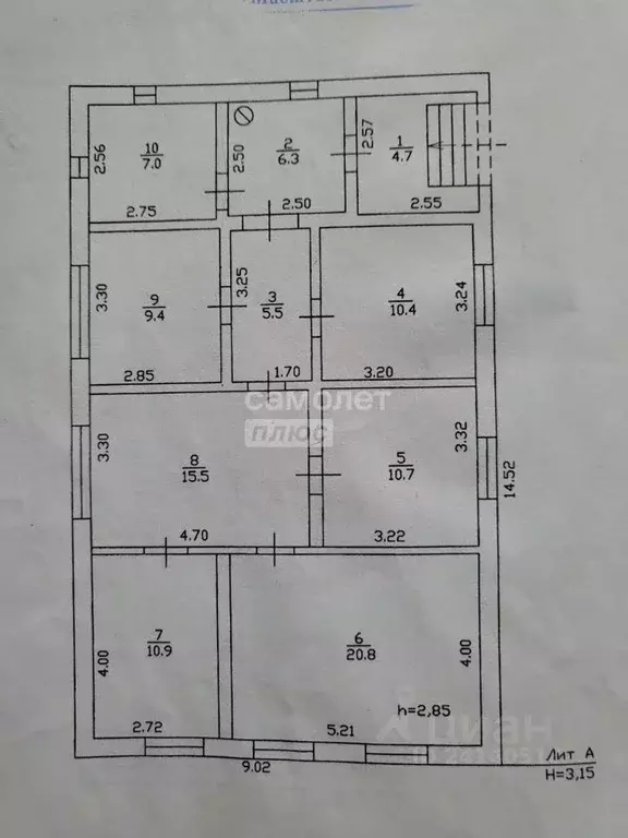 Дом в Краснодарский край, Динской район, Первореченское с/пос, с. ... - Фото 2