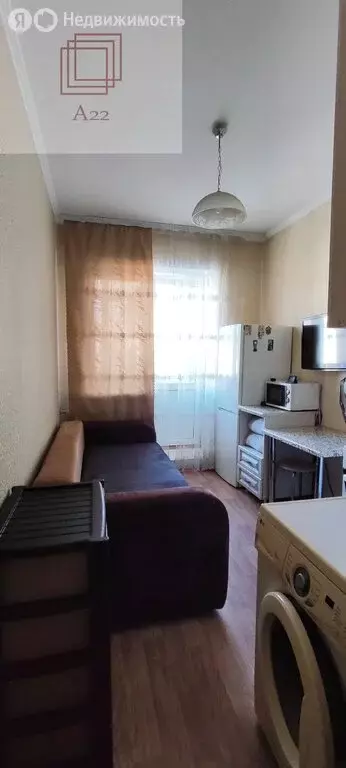 Квартира-студия: Барнаул, Индустриальный район, Целинная улица, 3 (19 ... - Фото 2