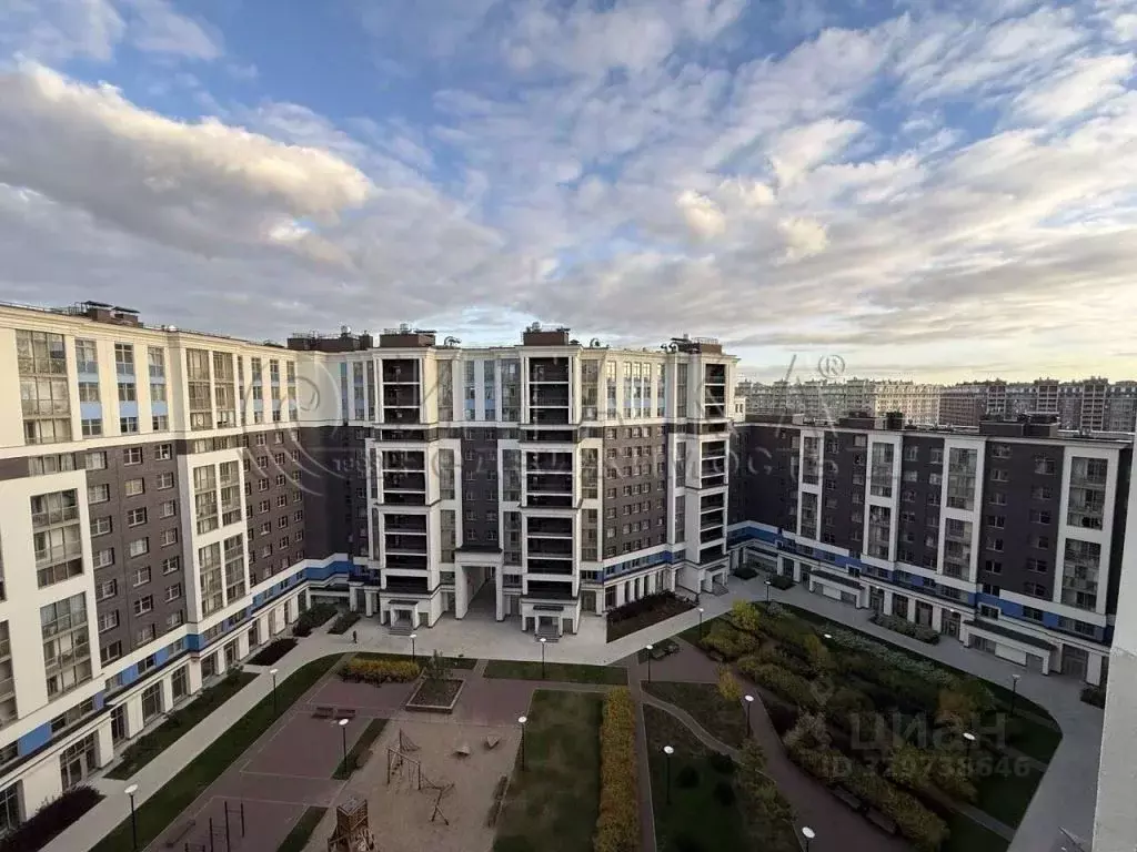 2-к кв. Санкт-Петербург просп. Авиаконструкторов, 54 (74.3 м) - Фото 2