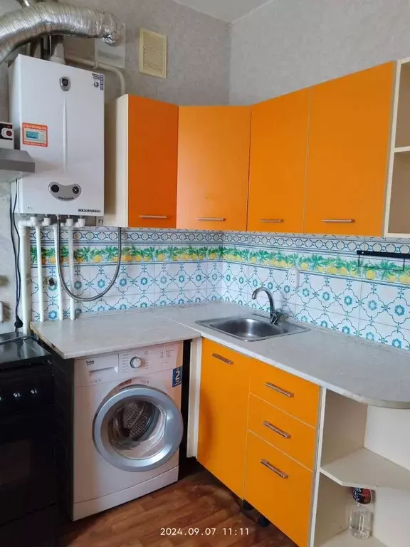 1-к. квартира, 34 м, 1/3 эт. - Фото 1