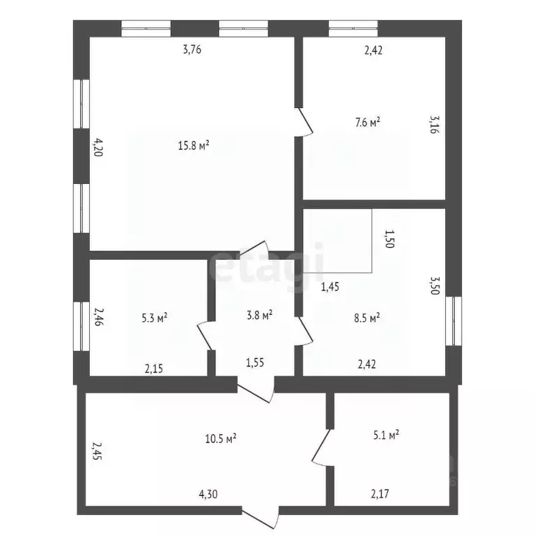 Дом в Амурская область, Благовещенск Загородная ул., 33/9 (39 м) - Фото 1