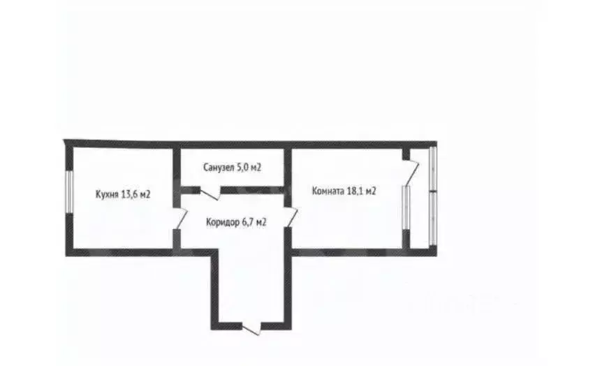 1-к кв. Краснодарский край, Краснодар Музыкальный мкр, ул. Имени ... - Фото 2