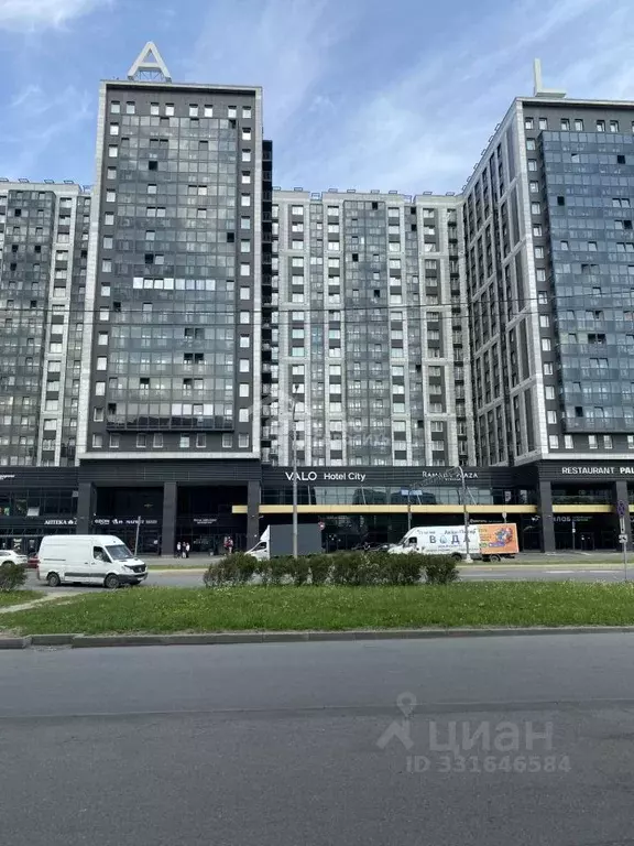 Студия Санкт-Петербург ул. Салова, 61 (17.0 м) - Фото 1