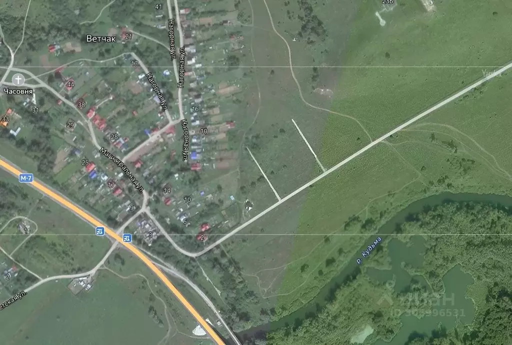 Участок в Нижегородская область, Кстовский муниципальный округ, д. ... - Фото 1