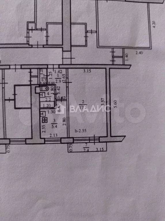 1-к. квартира, 30 м, 5/6 эт. - Фото 0