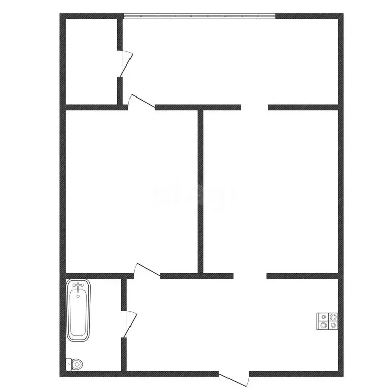 2-комнатная квартира: Черкесск, улица Лободина, 53 (40.4 м) - Фото 2