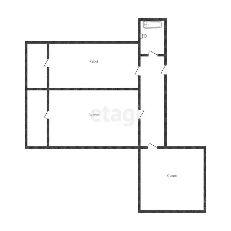 2-к кв. Краснодарский край, Геленджик городской округ, с. Кабардинка ... - Фото 2