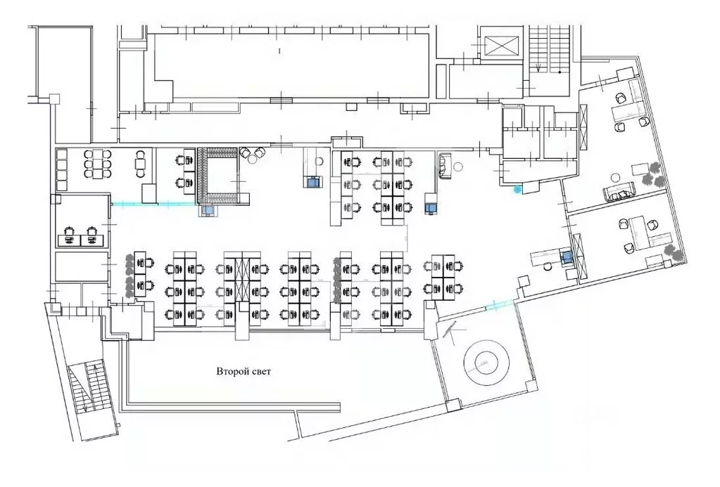 Помещение свободного назначения в Москва ул. Сущевский Вал, 18 (540 м) - Фото 2