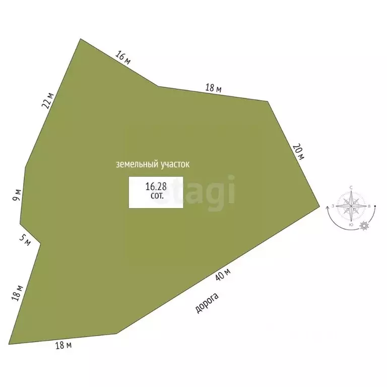 Участок в Вологодская область, Шекснинский муниципальный округ, д. ... - Фото 2