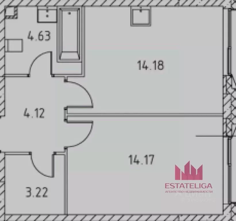 1-к кв. Москва ул. Мустая Карима, 12 (40.9 м) - Фото 1