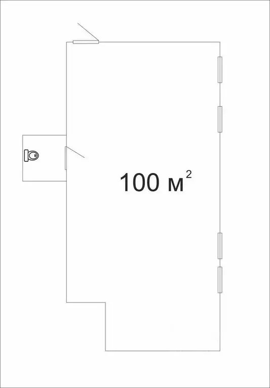 Помещение свободного назначения в Санкт-Петербург ул. Дмитрия ... - Фото 2