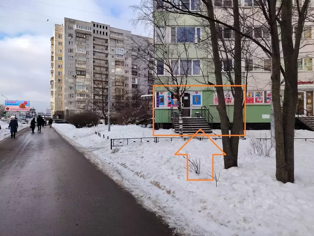 Помещение свободного назначения в Санкт-Петербург ул. Сикейроса, 2 (45 ... - Фото 1