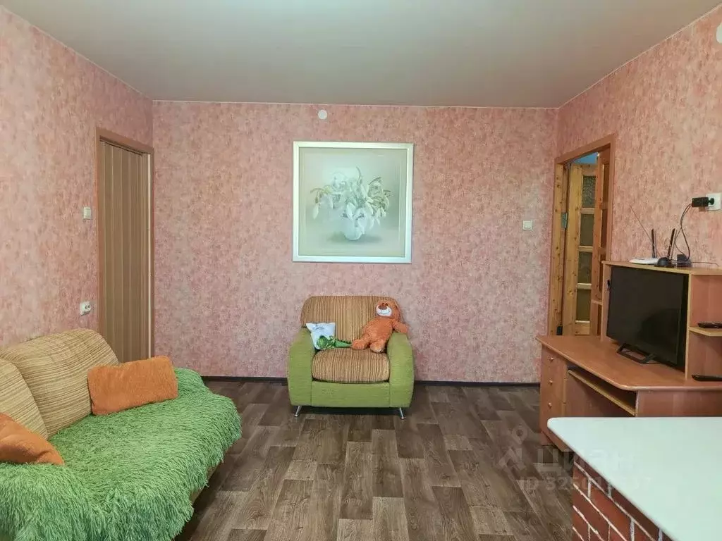 2-к кв. Карелия, Петрозаводск просп. Ленина, 15 (43.0 м) - Фото 1