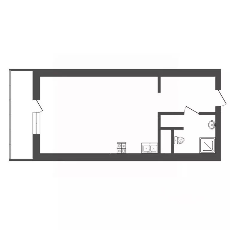 Студия Москва ул. Мостовая, 5к1 (27.0 м) - Фото 1