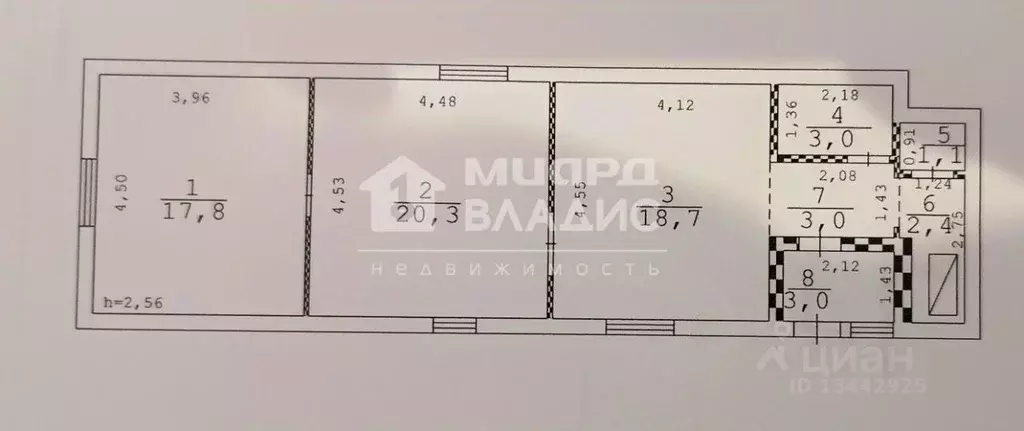 Дом в Омская область, Омск ул. 2-я Енисейская (155 м) - Фото 1