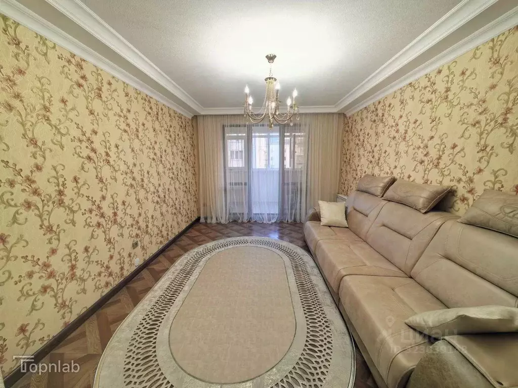 3-к кв. Кабардино-Балкария, Нальчик ул. Профсоюзная (97.0 м) - Фото 1